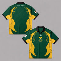 South Africa World Cup 2026 Collar Soccer Jersey PVT01