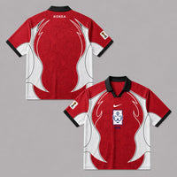 South Korea World Cup 2026 Collar Soccer Jersey PVT01
