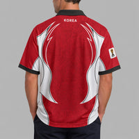 South Korea World Cup 2026 Collar Soccer Jersey PVT01