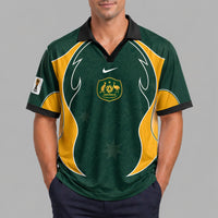 Australia World Cup 2026 Collar Soccer Jersey PVT01