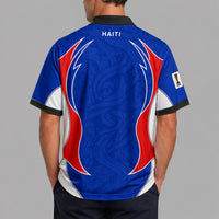 Haiti World Cup 2026 Collar Soccer Jersey PVT01