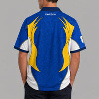 Sweden World Cup 2026 Collar Soccer Jersey PVT01