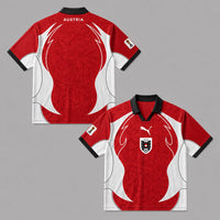 Austria World Cup 2026 Collar Soccer Jersey PVT01