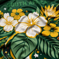 South Africa World Cup 2026 Floral Hawaiian Shirt PVT02