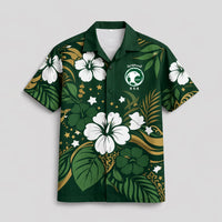 Saudi Arabia World Cup 2026 Floral Hawaiian Shirt PVT02