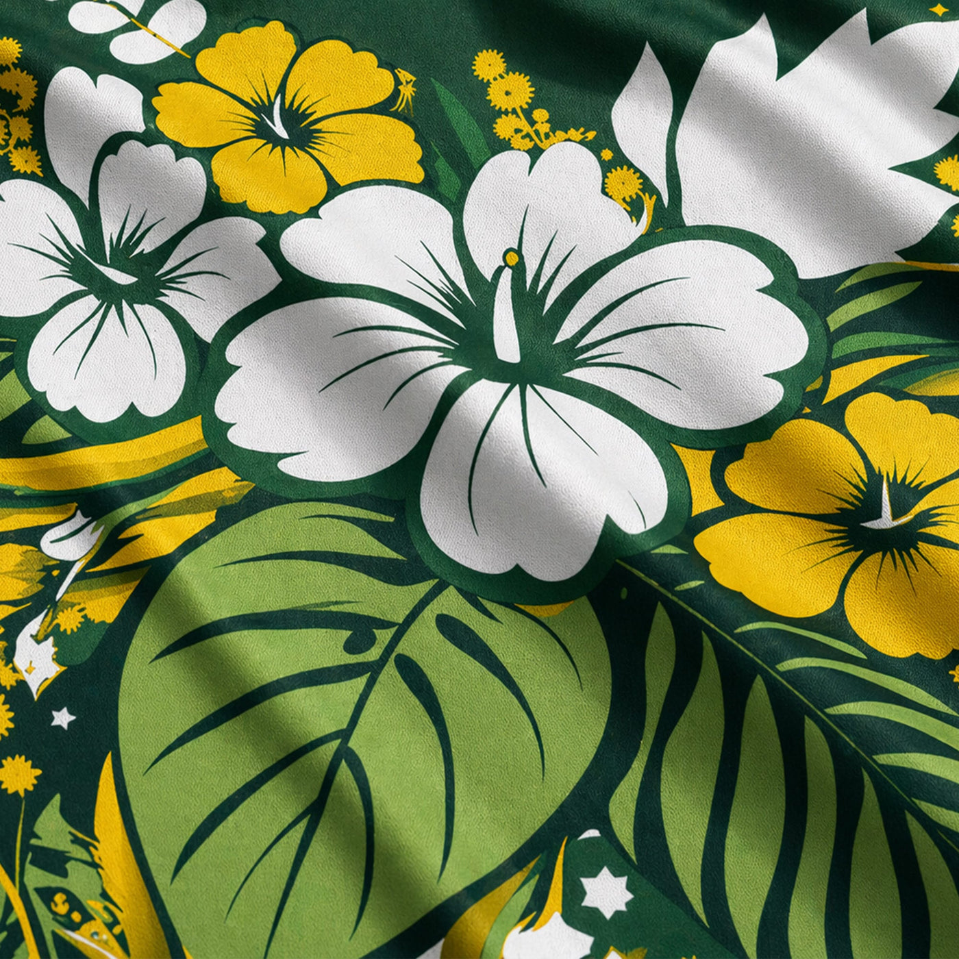 Australia World Cup 2026 Floral Hawaiian Shirt PVT02