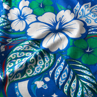 Uzbekistan World Cup 2026 Floral Hawaiian Shirt PVT02