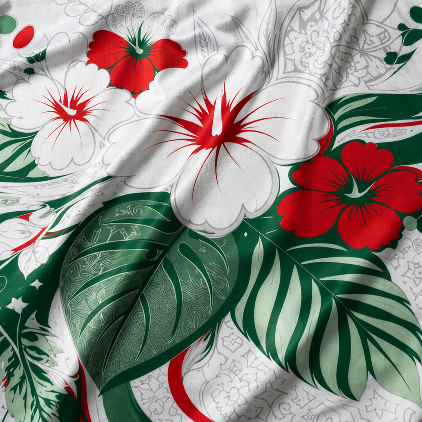 Iran World Cup 2026 Floral Hawaiian Shirt PVT02