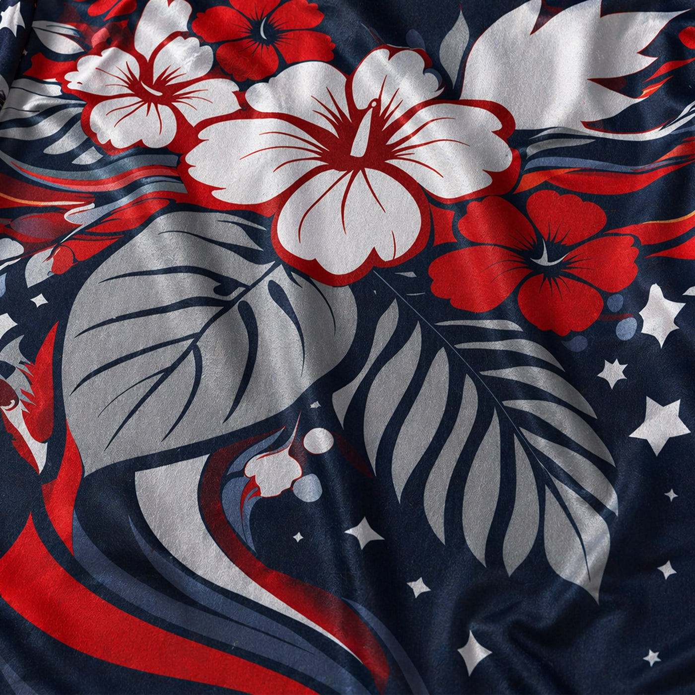 United States World Cup 2026 Floral Hawaiian Shirt PVT02