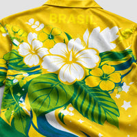 Brazil World Cup 2026 Floral Hawaiian Shirt PVT02