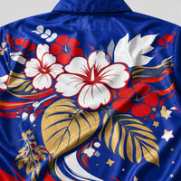 Haiti World Cup 2026 Floral Hawaiian Shirt PVT02