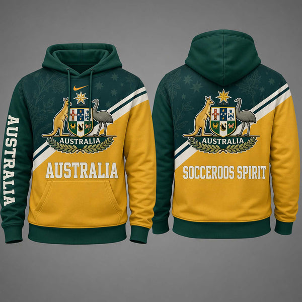 Australia World Cup 2026 Hoodie Jogger Set PL001