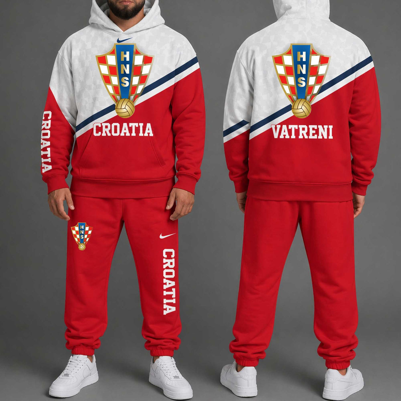 Croatia World Cup 2026 Hoodie Jogger Set PL001