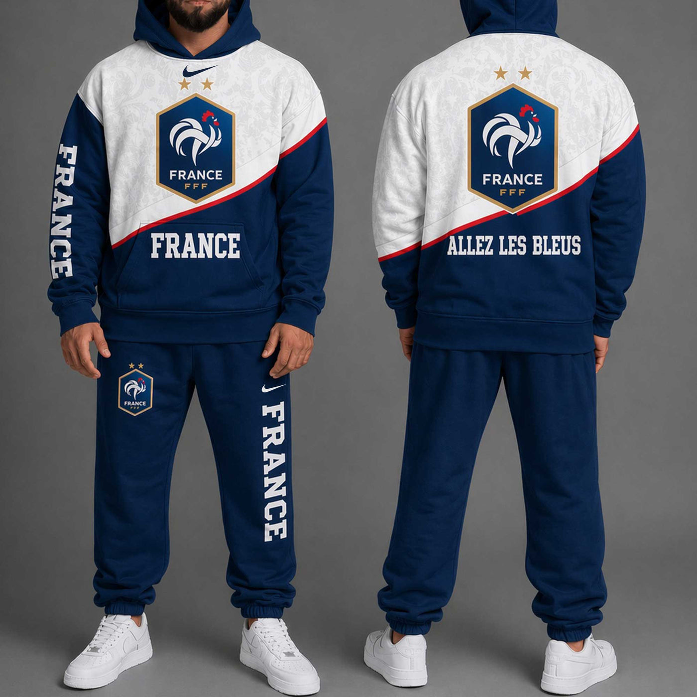 France World Cup 2026 Hoodie Jogger Set PL001