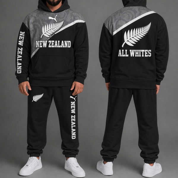 New Zealand World Cup 2026 Hoodie Jogger Set PL001