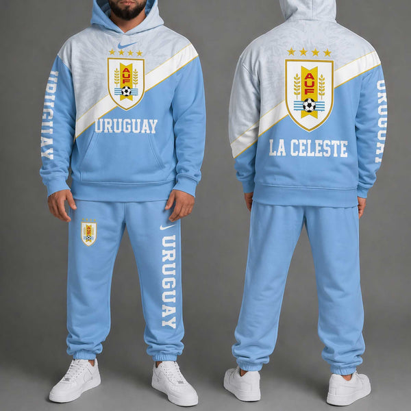 Uruguay World Cup 2026 Hoodie Jogger Set PL001
