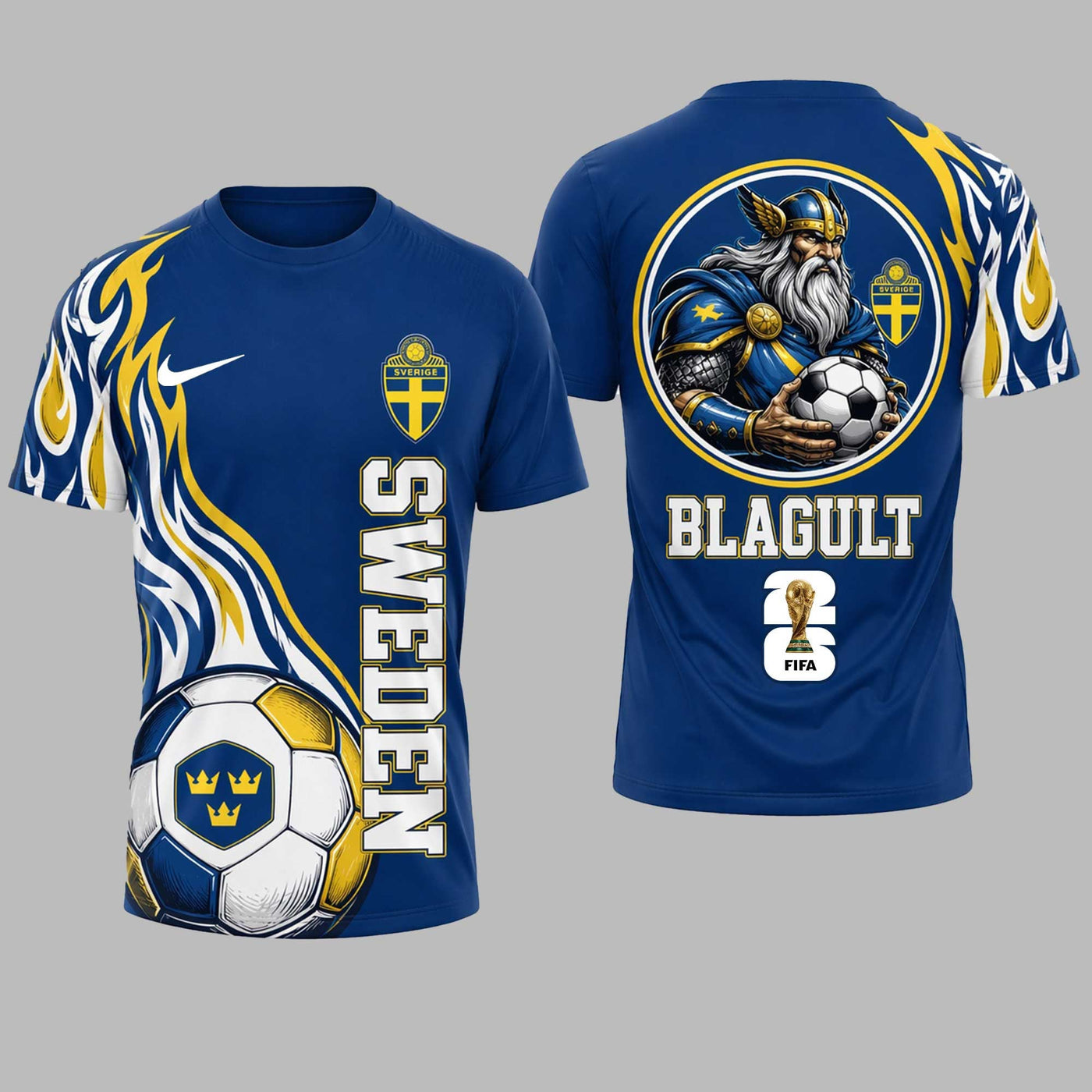 Sweden World Cup 2026 T-Shirt PL002