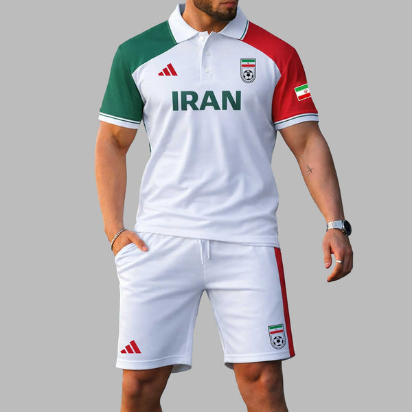 Iran 2026 World Cup Polo Short Set PL004