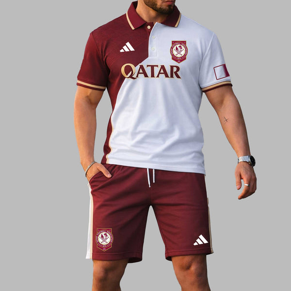 Qatar 2026 World Cup Polo Short Set PL004