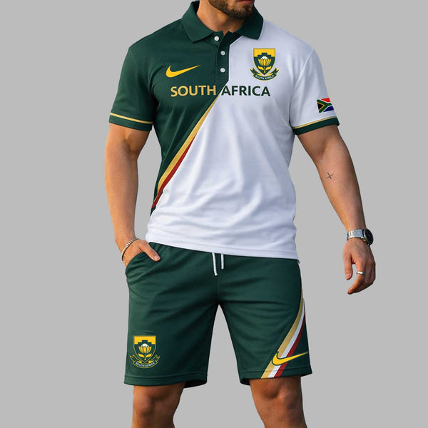 South Africa 2026 World Cup Polo Short Set PL004