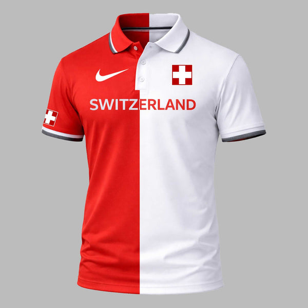 Switzerland 2026 World Cup Polo Short Set PL004
