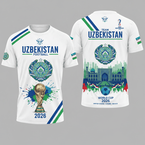 Uzbekistan World Cup 2026 T-Shirt Heritage_Shirt