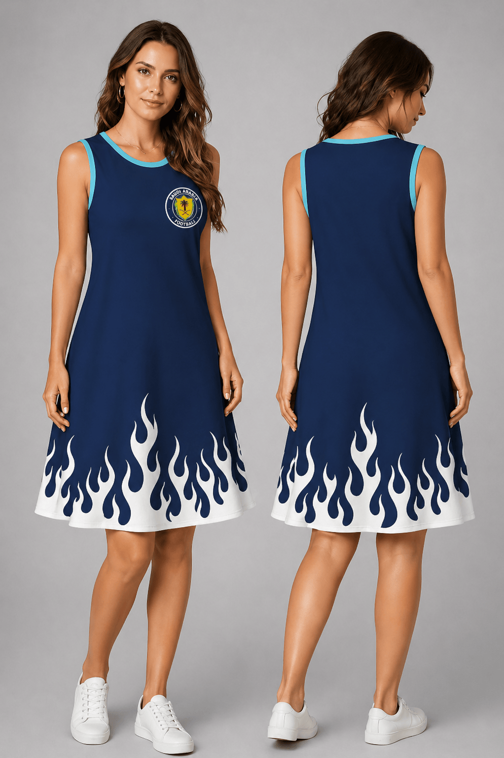 Scotland World Cup 2026 Summer Dress Flame Dress