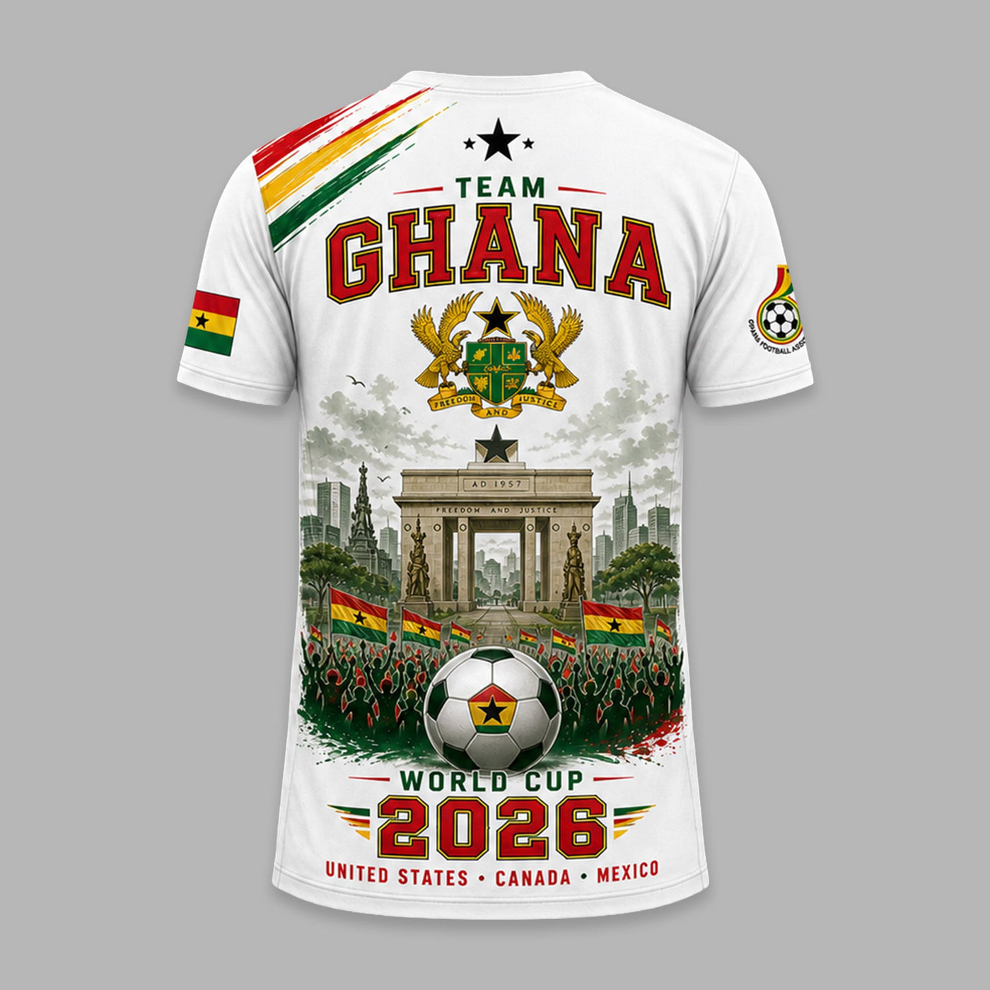 Ghana World Cup 2026 Premium T-Shirt PVT011