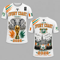 Ivory Coast World Cup 2026 Premium T-Shirt PVT011