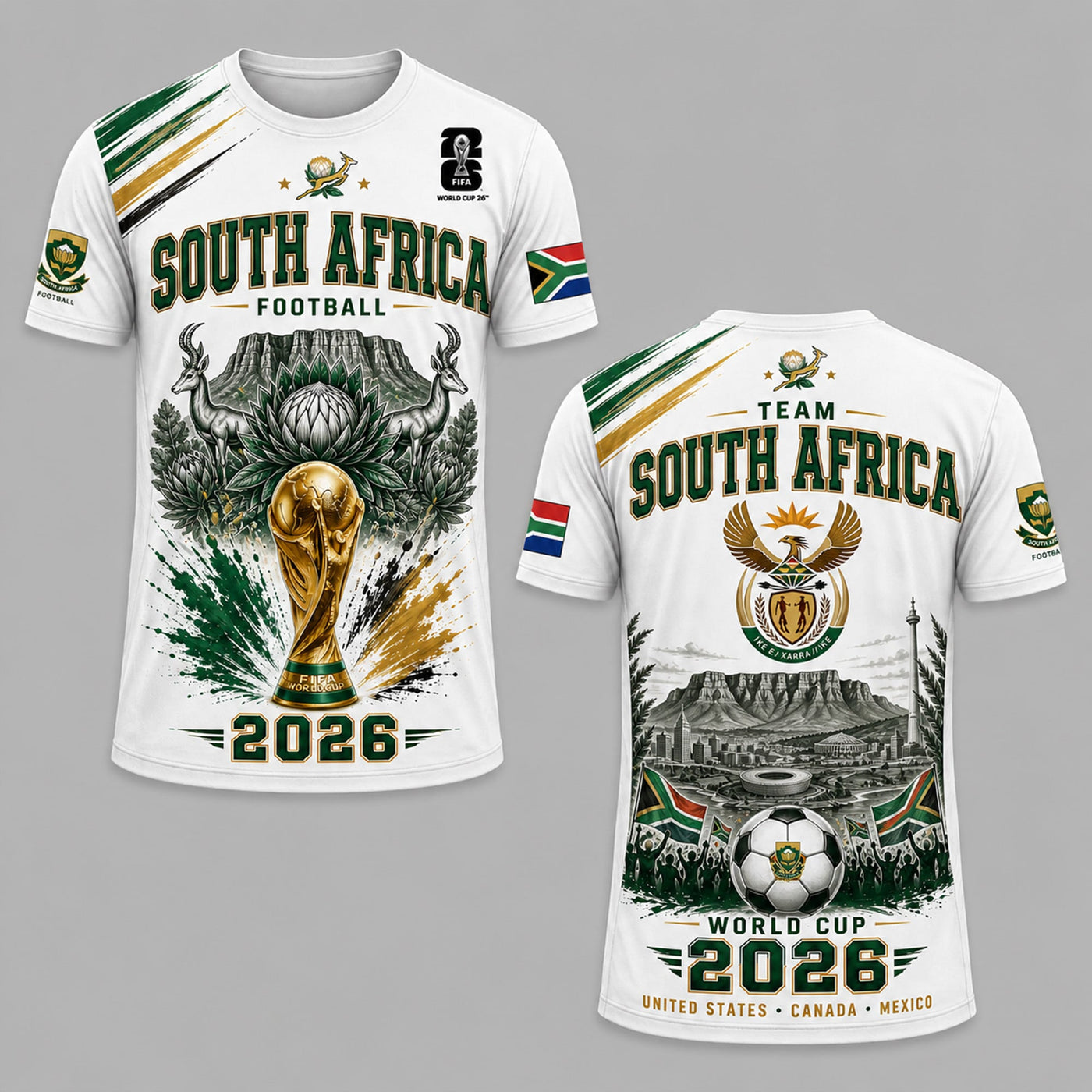 South Africa World Cup 2026 Premium T-Shirt PVT011