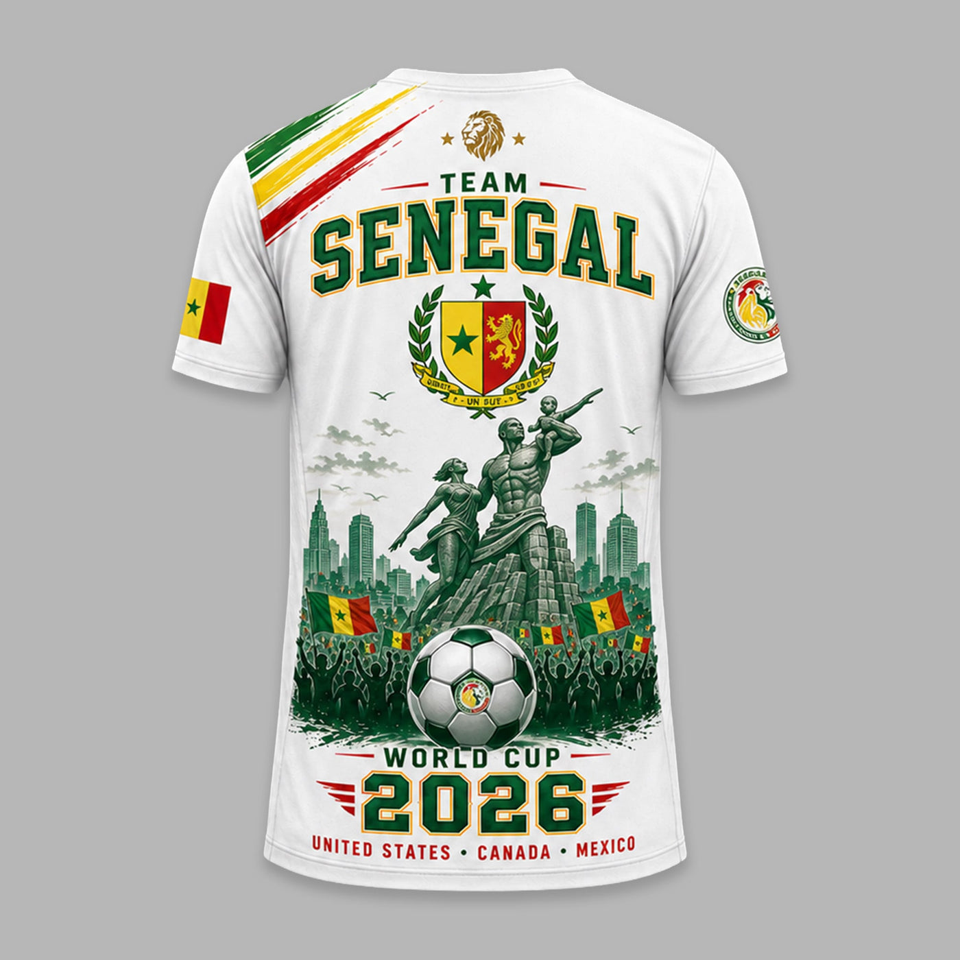 Senegal World Cup 2026 Premium T-Shirt PVT011