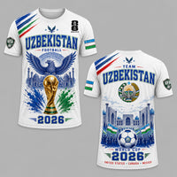 Uzbekistan World Cup 2026 Premium T-Shirt PVT011