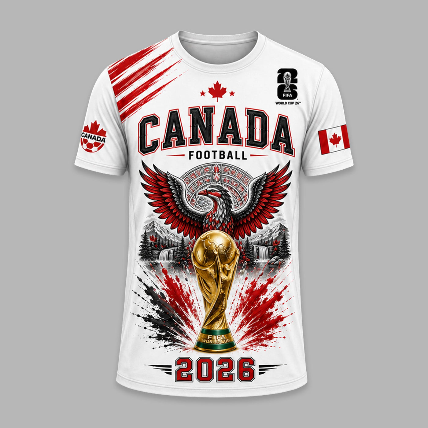 Canada World Cup 2026 Premium T-Shirt PVT011