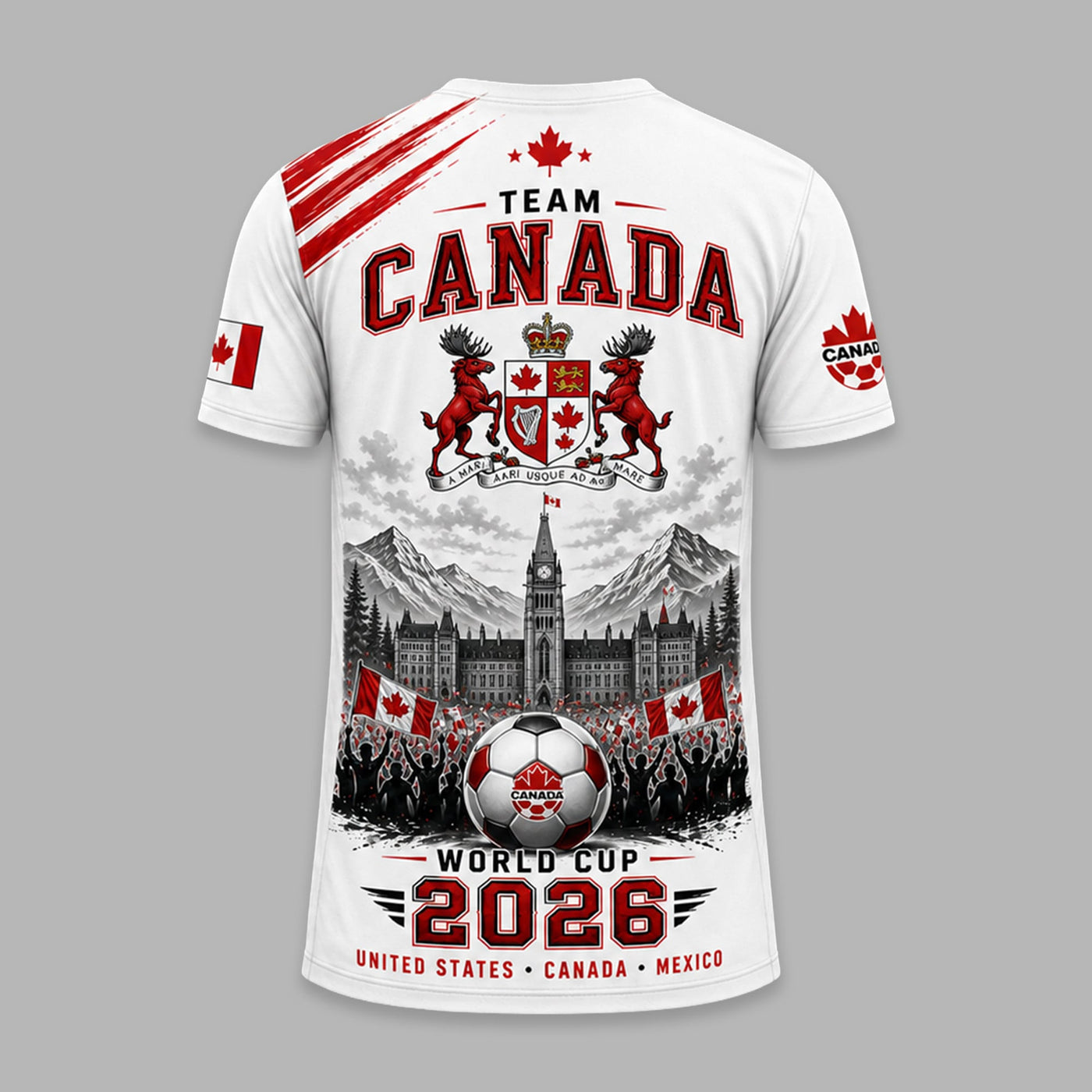 Canada World Cup 2026 Premium T-Shirt PVT011