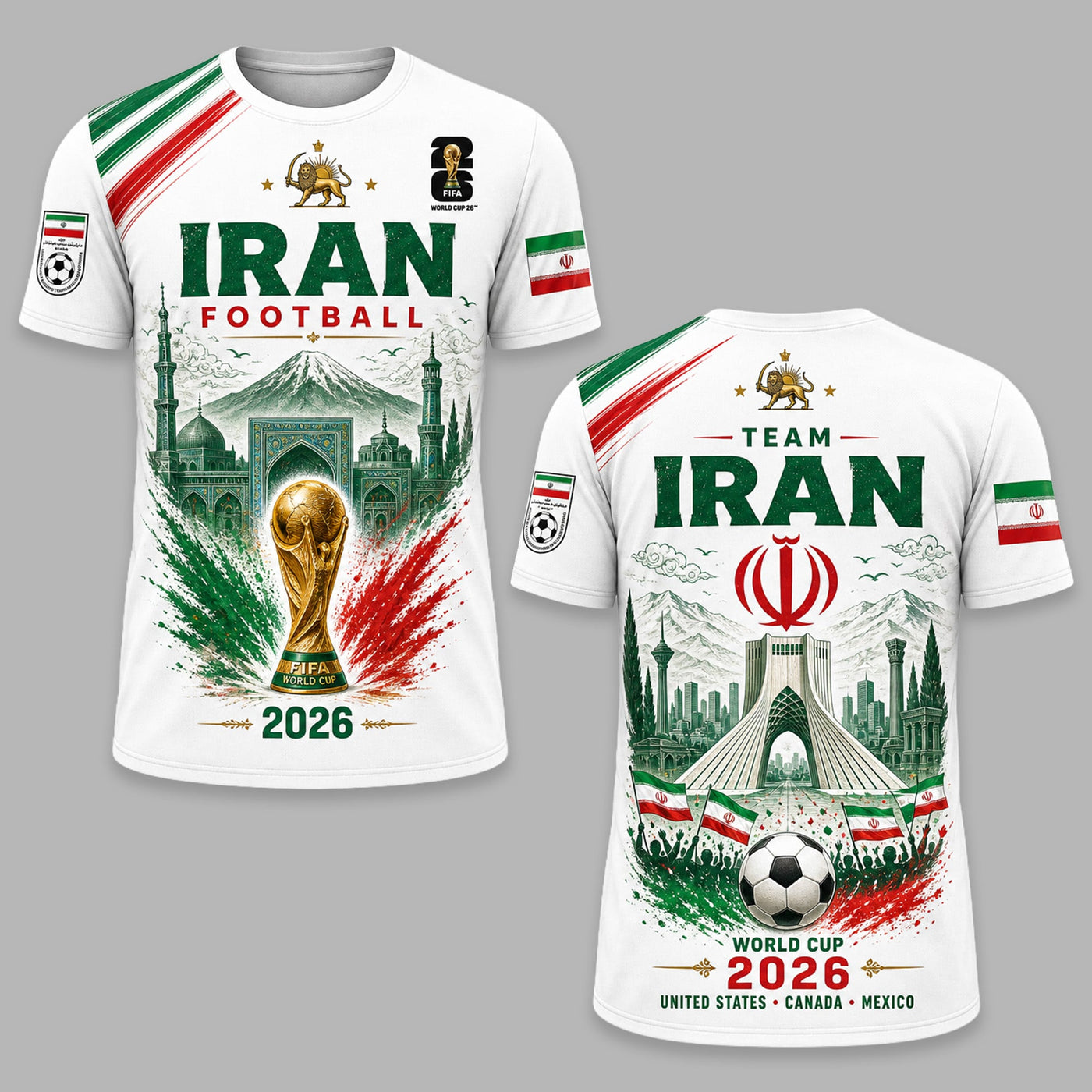 Iran World Cup 2026 Premium T-Shirt PVT011