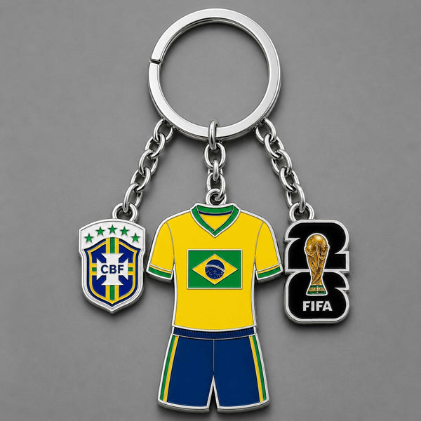 Brazil World Cup 2026 Keychain