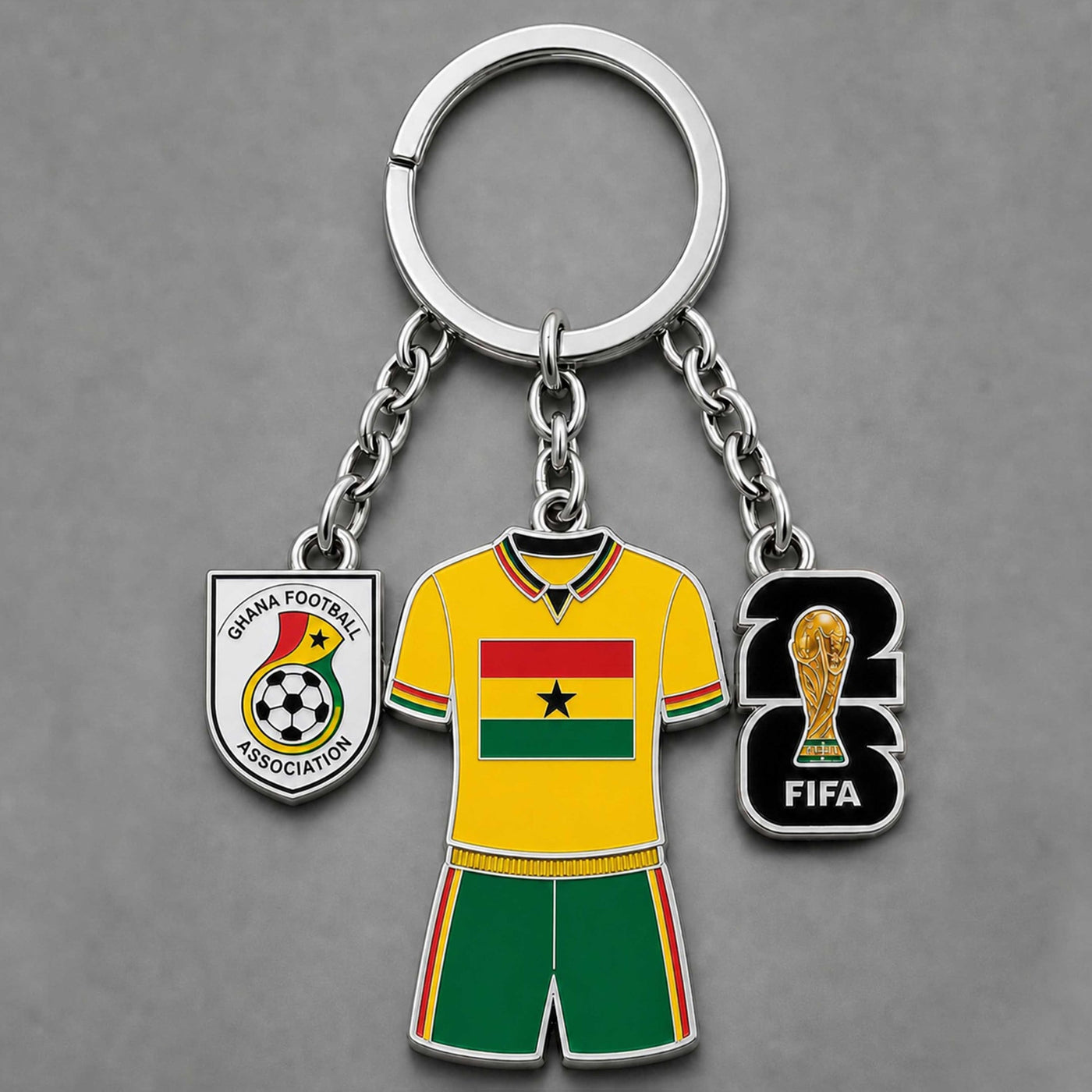 Ghana World Cup 2026 Keychain