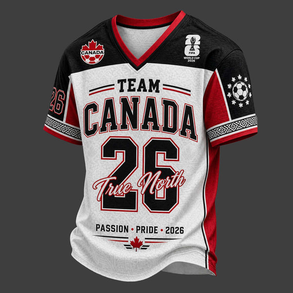 Canada World Cup 2026 V-Neck Jersey