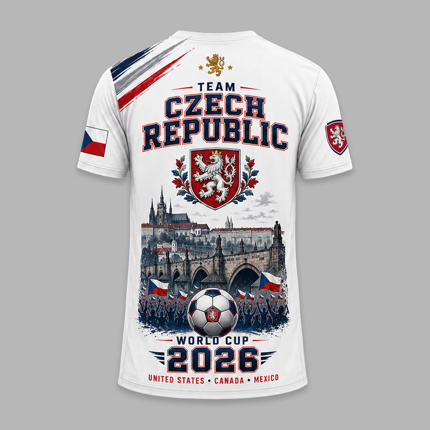 Czech Republic World Cup 2026 Premium T-Shirt PVT011