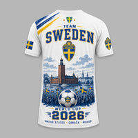 Sweden World Cup 2026 Premium T-Shirt PVT011