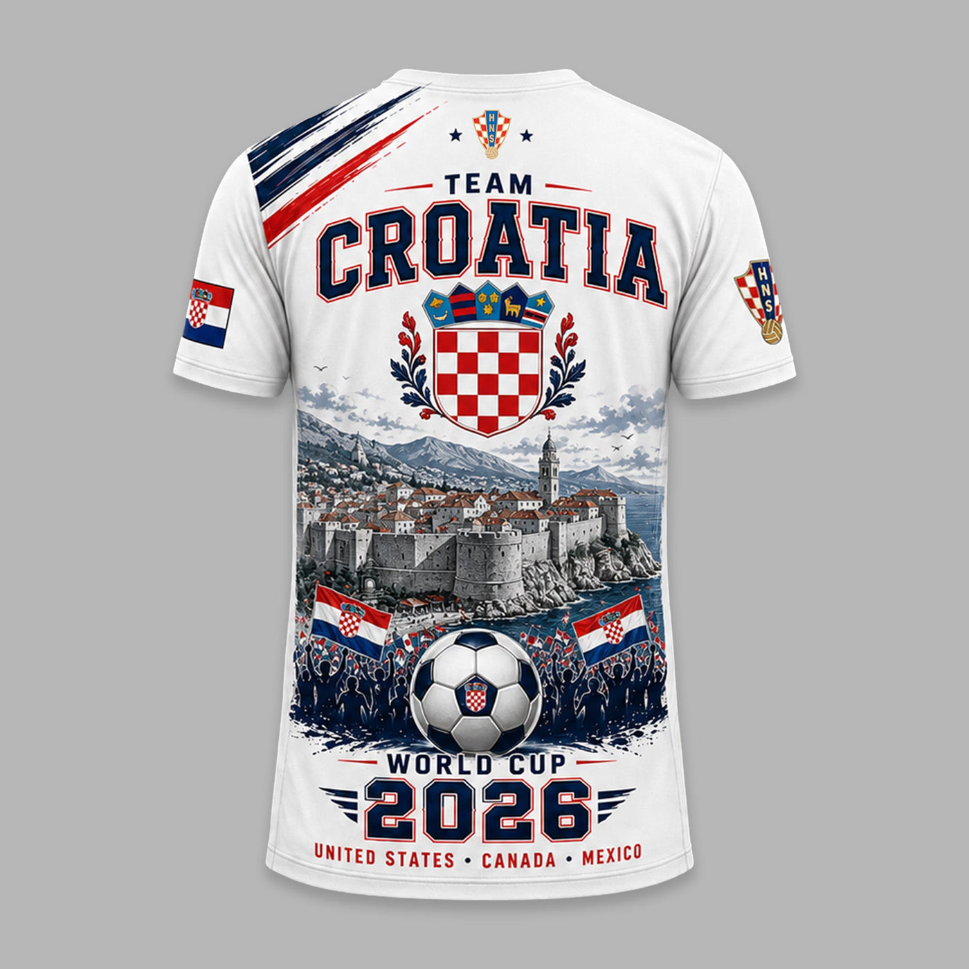 Croatia World Cup 2026 Premium T-Shirt PVT011