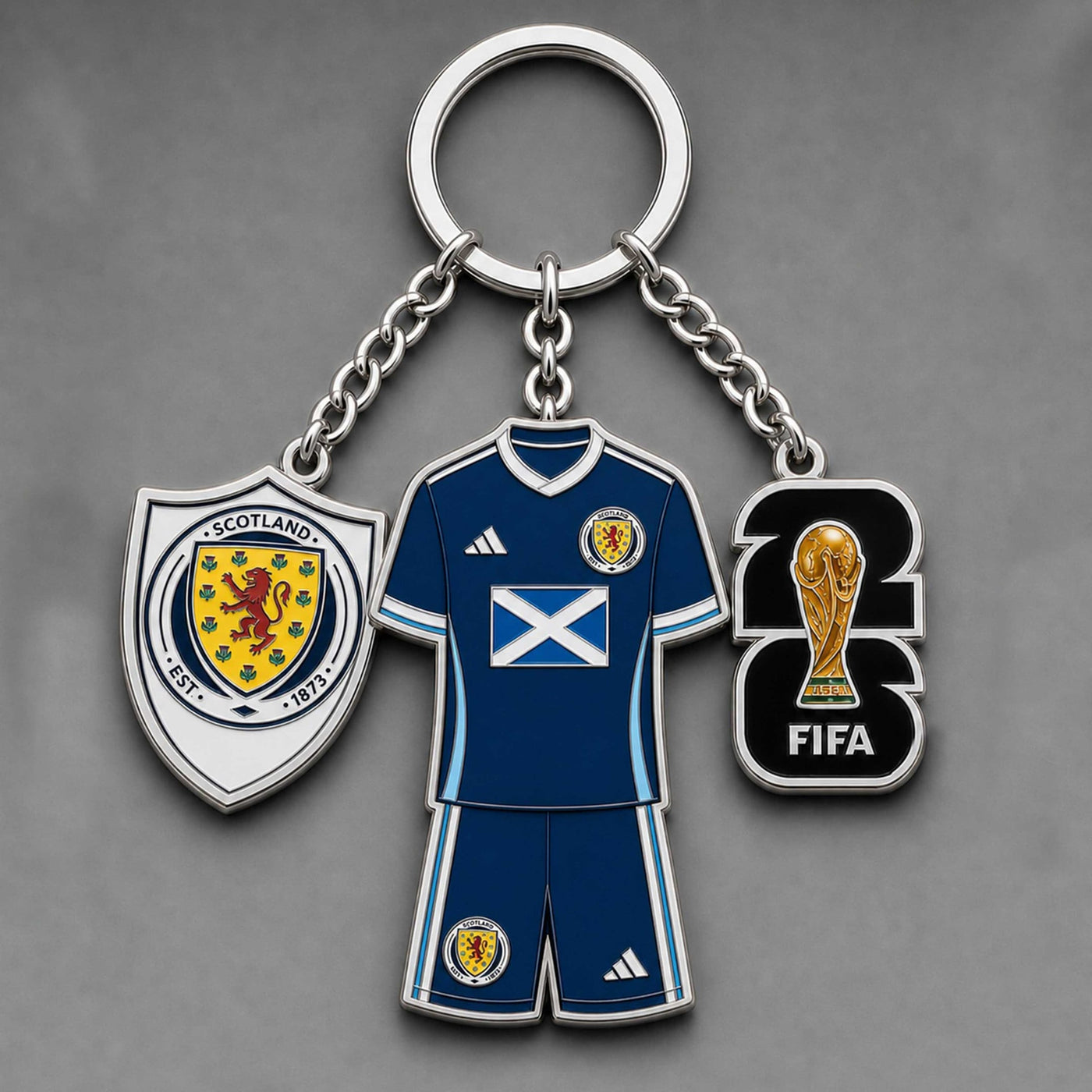 Scotland World Cup 2026 Keychain