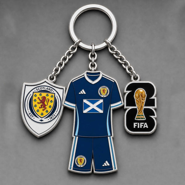 Scotland World Cup 2026 Keychain