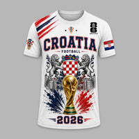 Croatia World Cup 2026 Premium T-Shirt PVT011