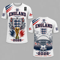 England World Cup 2026 Premium T-Shirt PVT011