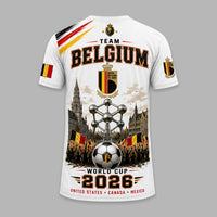 Belgium World Cup 2026 Premium T-Shirt PVT011