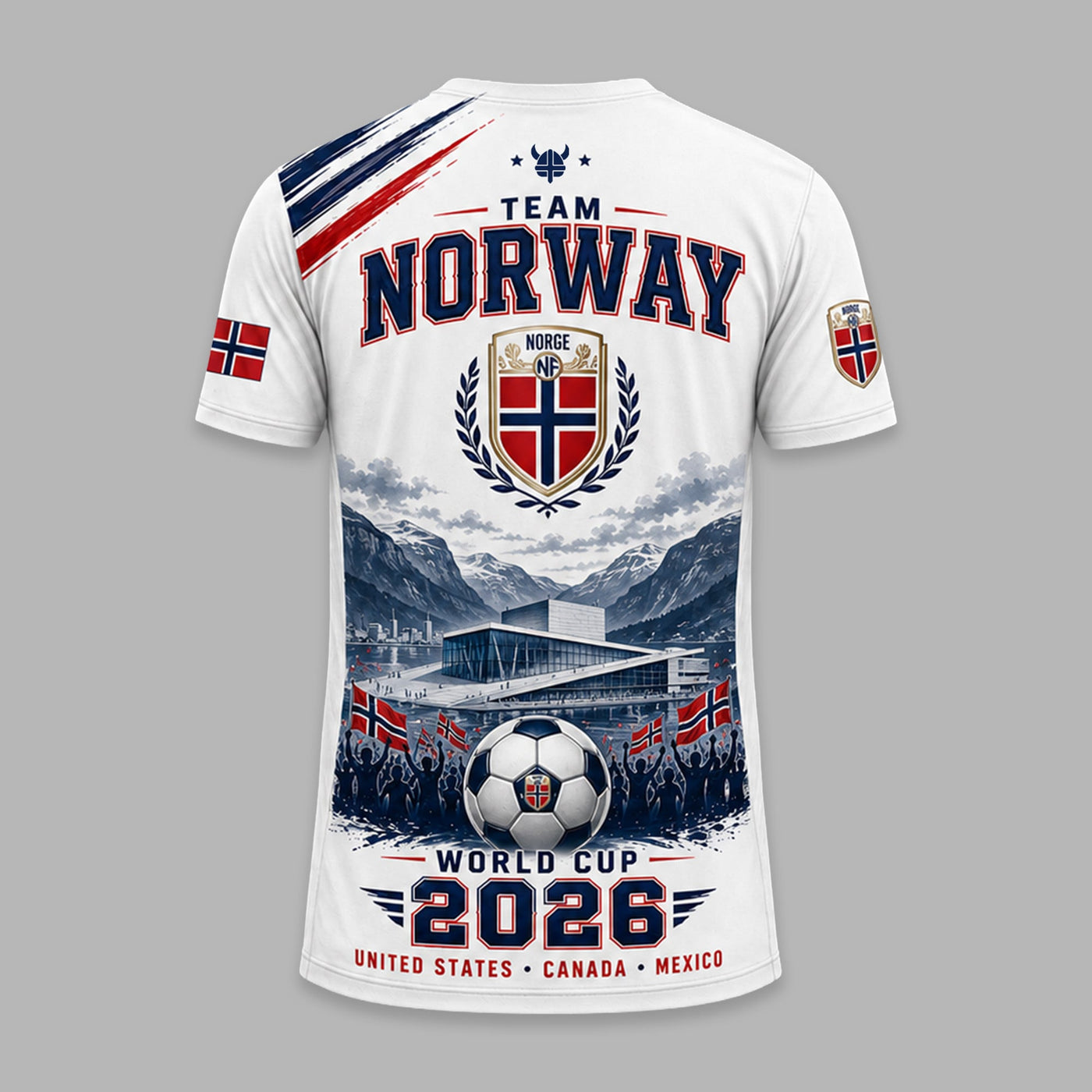 Norway World Cup 2026 Premium T-Shirt PVT011
