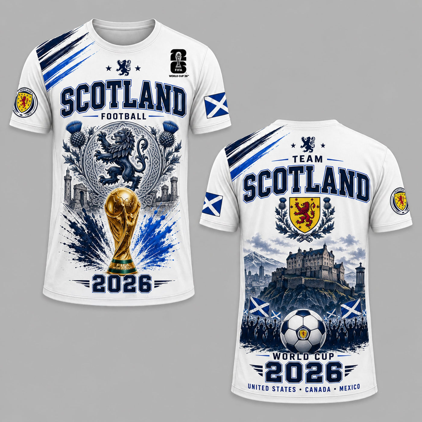 Scotland World Cup 2026 Premium T-Shirt PVT011