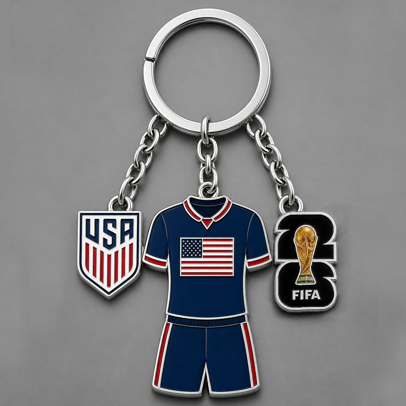 United States World Cup 2026 Keychain