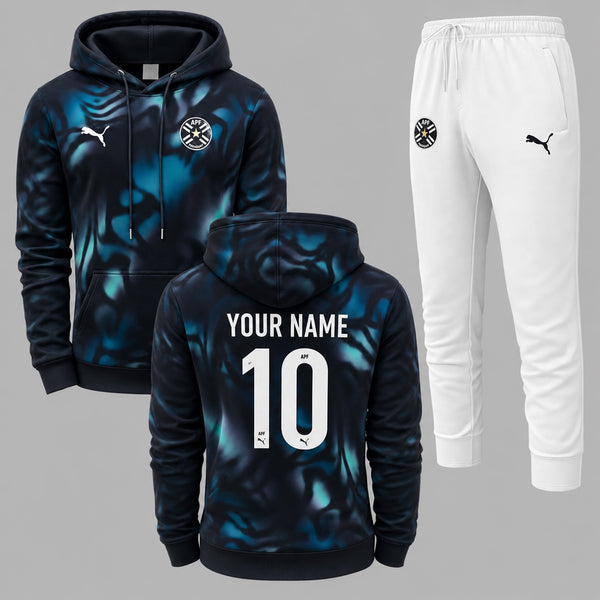 Paraguay 2026 World Cup Away Hoodie Jogger Set PVT03